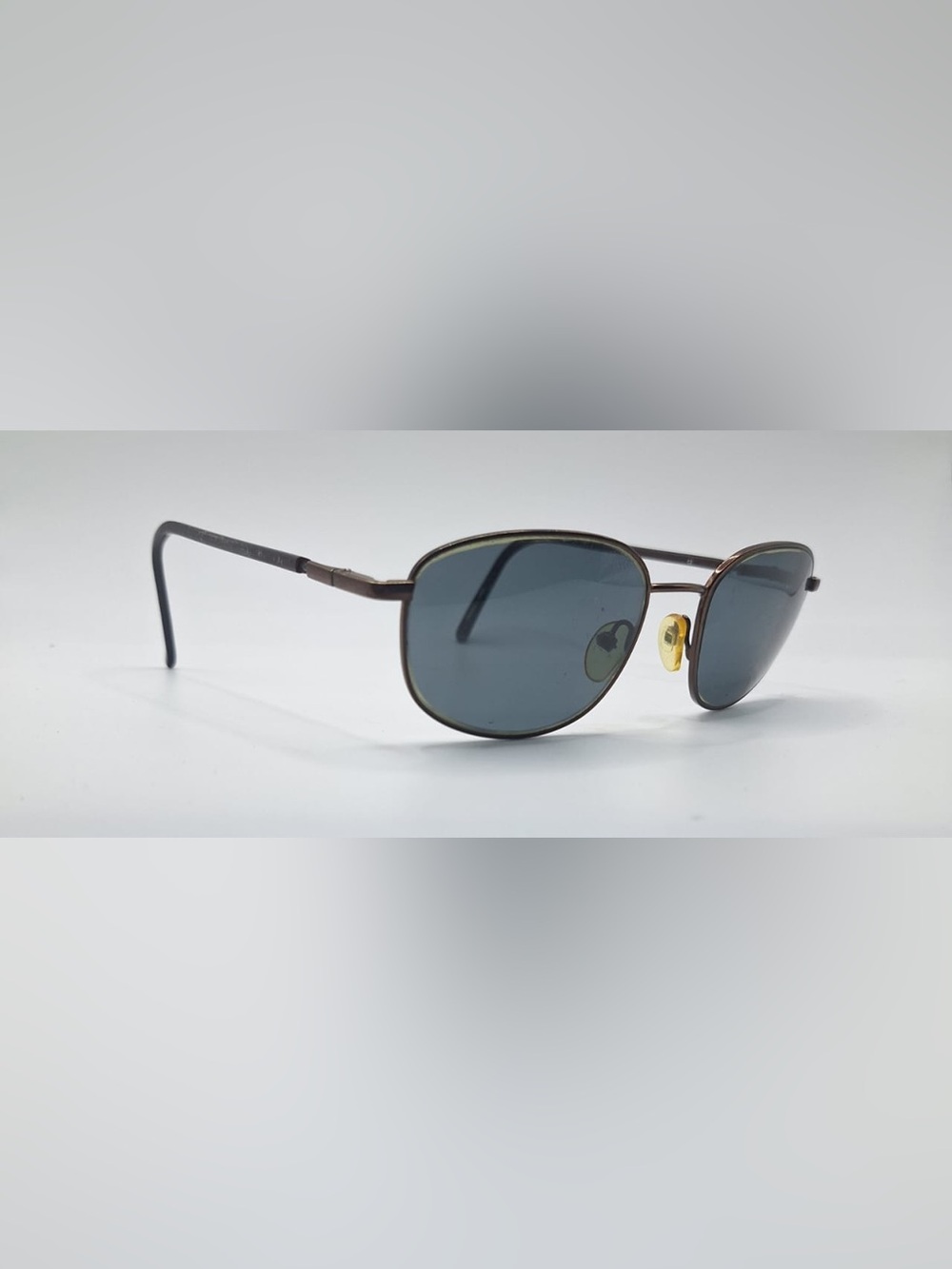 Hamilton XL Brown Oval Sunglasses Frames Only